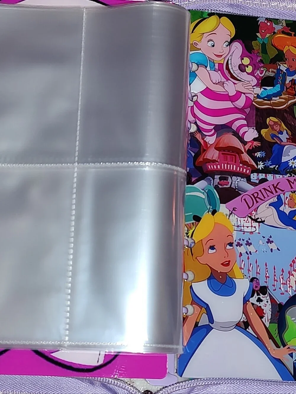 New! A5 Alice In Wonderland Acrylic Shaker Notebook